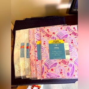 American Greeting 5 Packs Of Wrapping Paper Gifts Parties Wedding Teenager